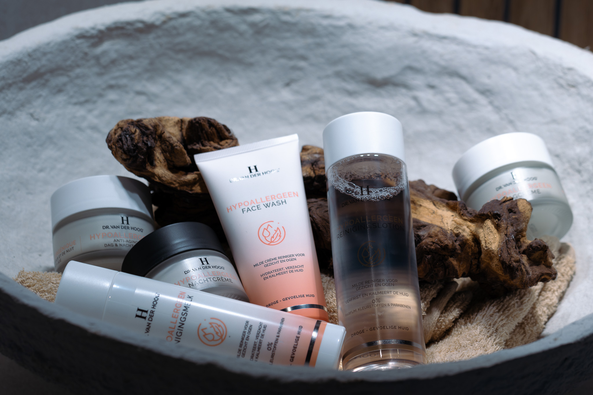 Dr. van der Hoog make-up remover voor gevoelige huid